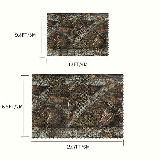 7FT x 6M Camo Netting Camouflage Military Lightweight Sunshade Durable