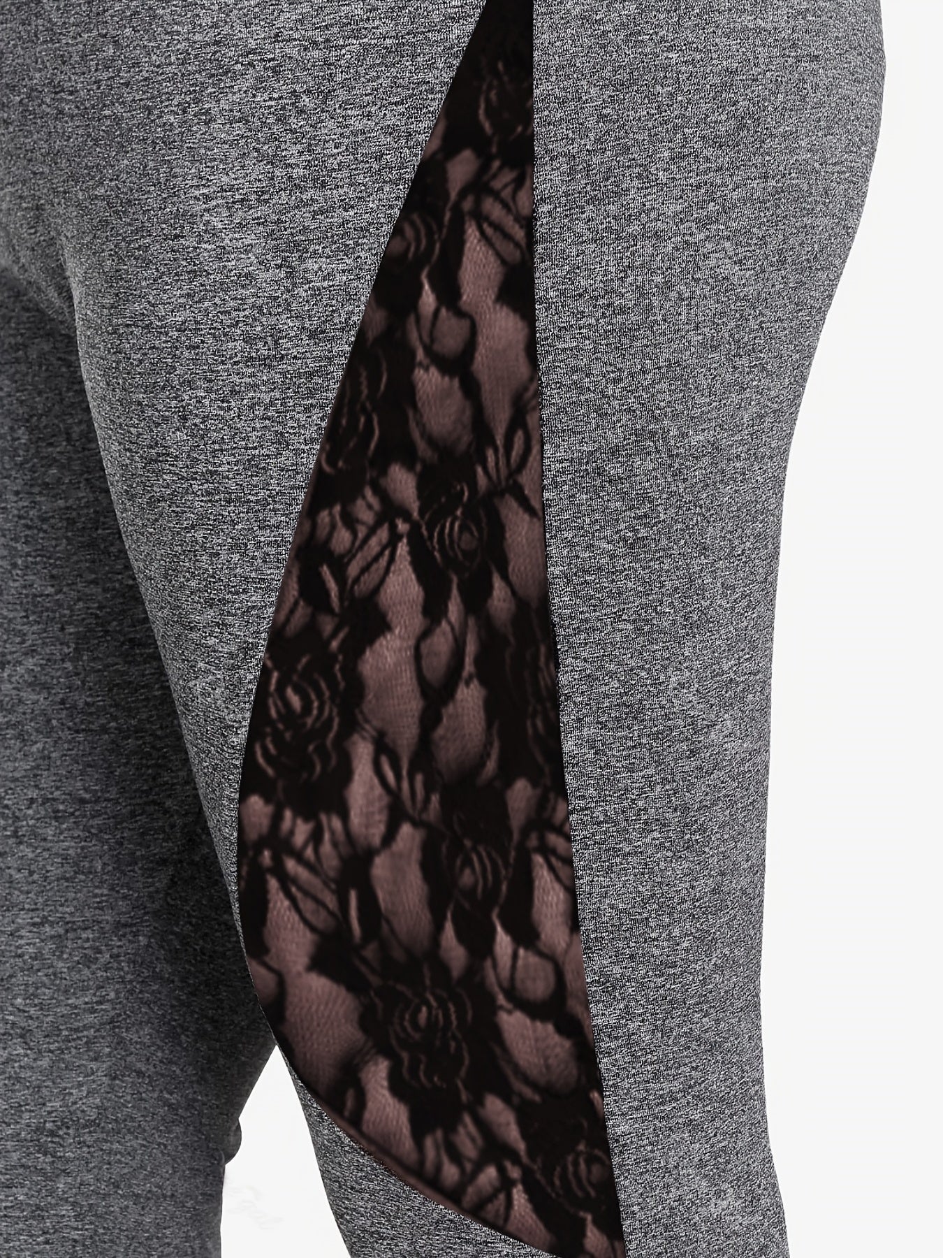  Lace High Rise Skinny Leggings