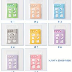 20 Sheets Tearable Sticky Notes Student Multifunction Note Paper