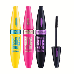 3pcs Mascara Set 3 Brush Head Types Smudge Proof Long Lasting Eye Makeup