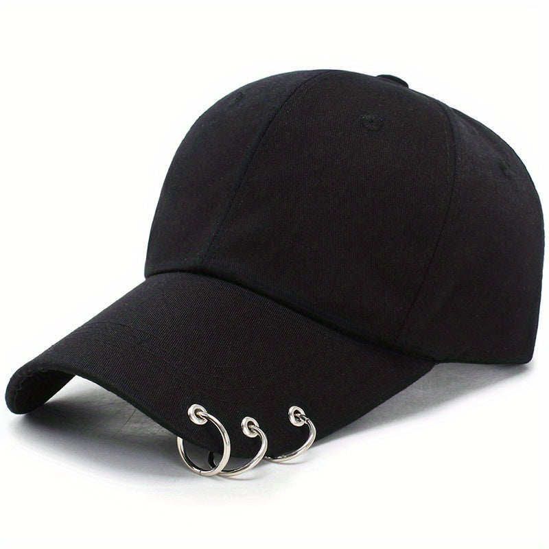 Unisex Sunshade Peaked Cap Outdoor Sun Hat Adjustable