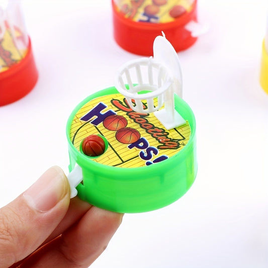 5pcs Mini Basketball Games For Kids Party Favors Handheld Basketball Game