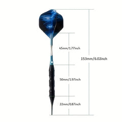 3PCS Soft Tips Darts Set Plastic Tips Darts Set With Case