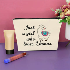 Llama Cosmetic Bag Travel Llama Makeup Bag