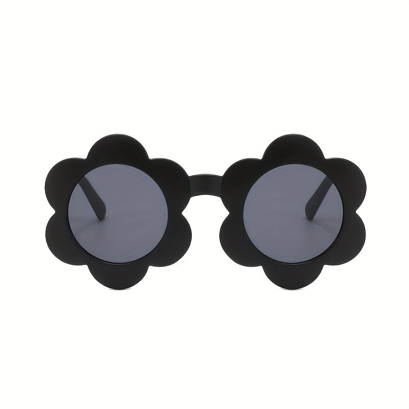 Retro Round Frame Sunglasses for Little Girls