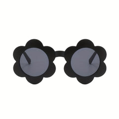 Retro Round Frame Sunglasses for Little Girls