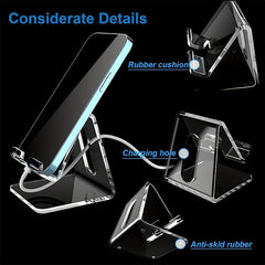 1pc Acrylic Phone Stand Compatible with Various Screen Sizes