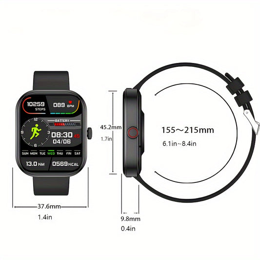 HD Touch Screen Smart Watch 100 Exercise Modes Pedometer