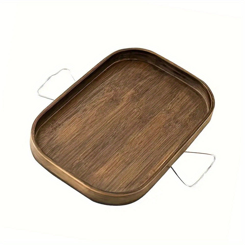 Bamboo Sofa Armrest Table Small Side Table Adjustable Tray