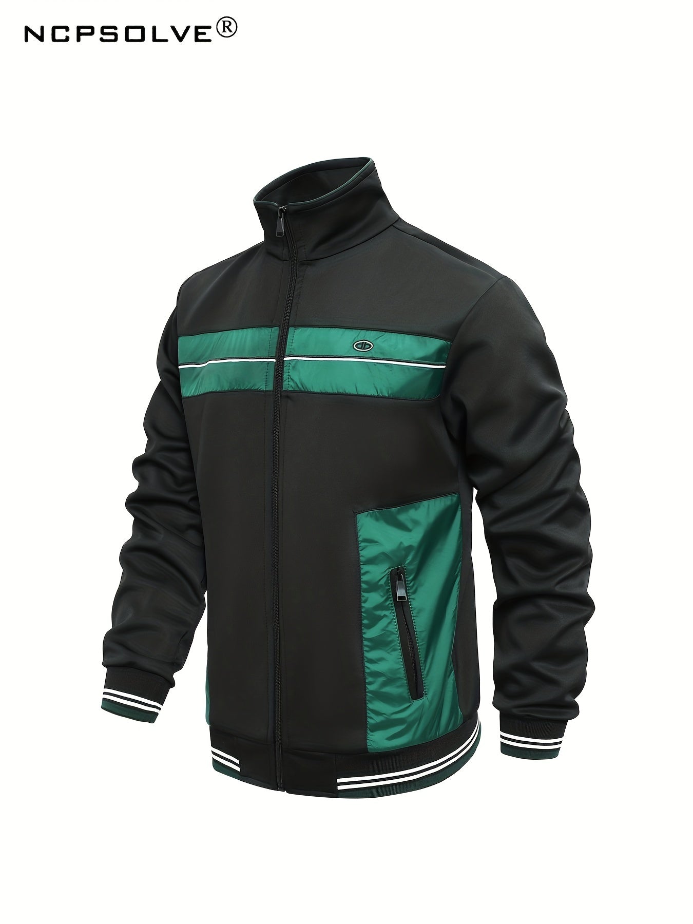 Men's Sports Suit Active Zip Up Jacket & Pants