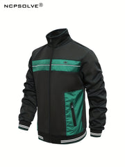 Men's Sports Suit Active Zip Up Jacket & Pants