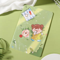 Cute Cartoon Girl Notebook