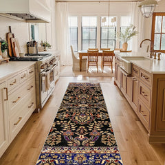 Soft Kitchen Rug Waterproof Non Slip Runner Bedside Rug Absorbent Washable