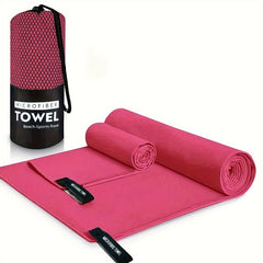 Quick Dry Microfiber Towel Set for Yoga Fitness Travel