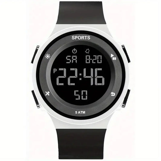 Sports Digital Electronic Watch Multifunction Boys Girls Men's Watch