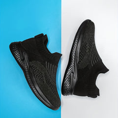 Girl's Slip On Sock Shoes Breathable Non Slip Sneakers