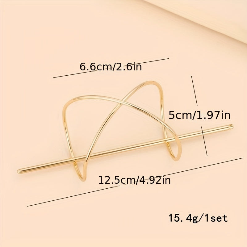 Metal Hairpin Ball Head Hair Accessories