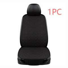 Car Seat Cover Protector Linen Front Rear Back Protect Pad Mat
