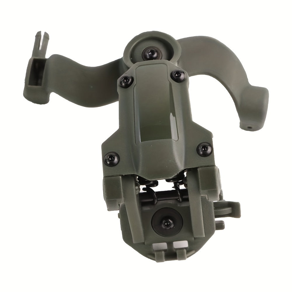 Headset Mounts Helmet Rail Adapter Rotative Adjustable Headphone Bracket