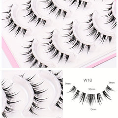 5 Pairs Little Devil Style False Eyelashes