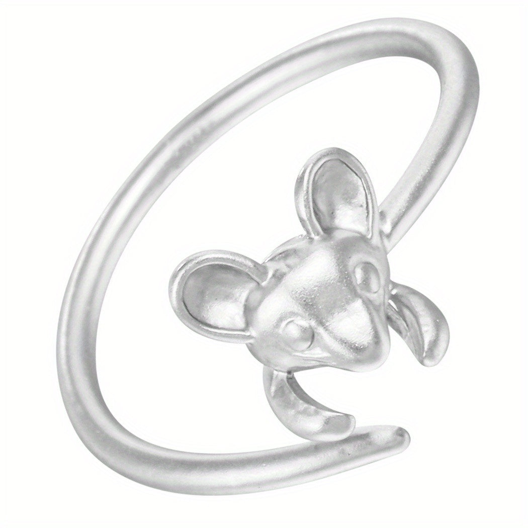 Wing Angel Ring Mouse Fox Wedding Couple Party Ring