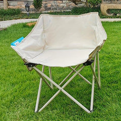 Folding Moon Chair Portable Lightweight for Hiking Beach Lawn