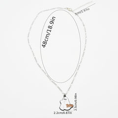 Halloween Ghost Dress Up Necklace for Girls