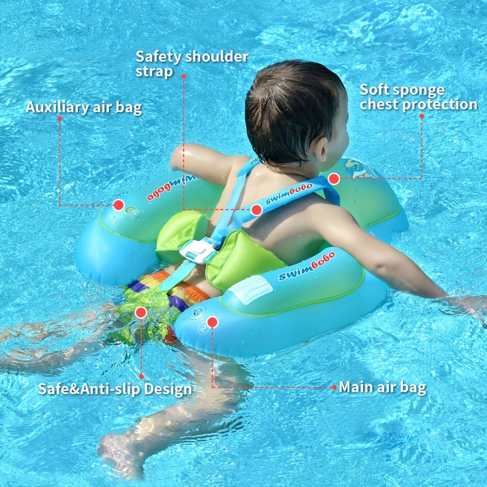 Baby Swimming Float with Sun Protection Canopy