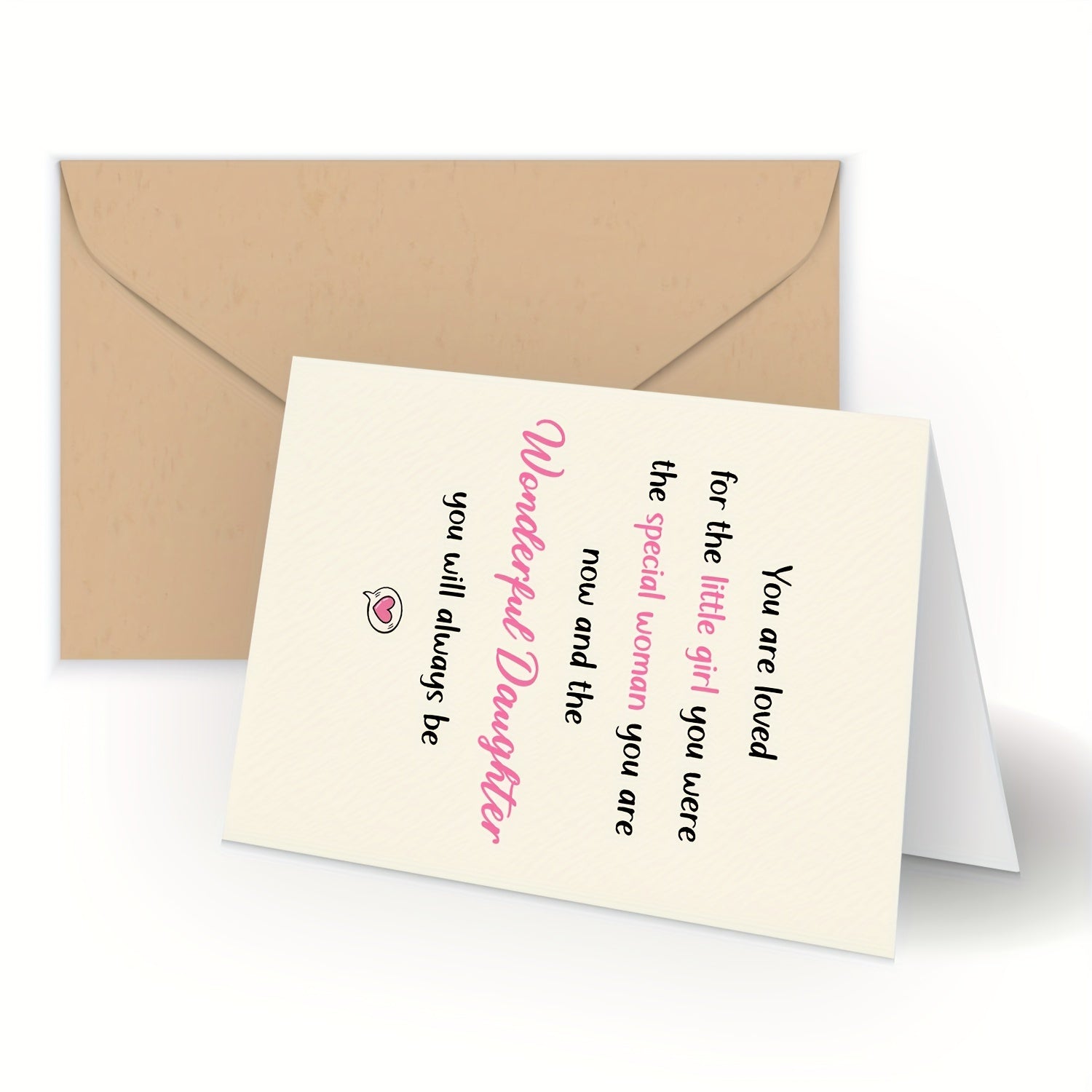 Funny Happy Birthday Card For Daughter - Daughter Gift From Mom Or Dad