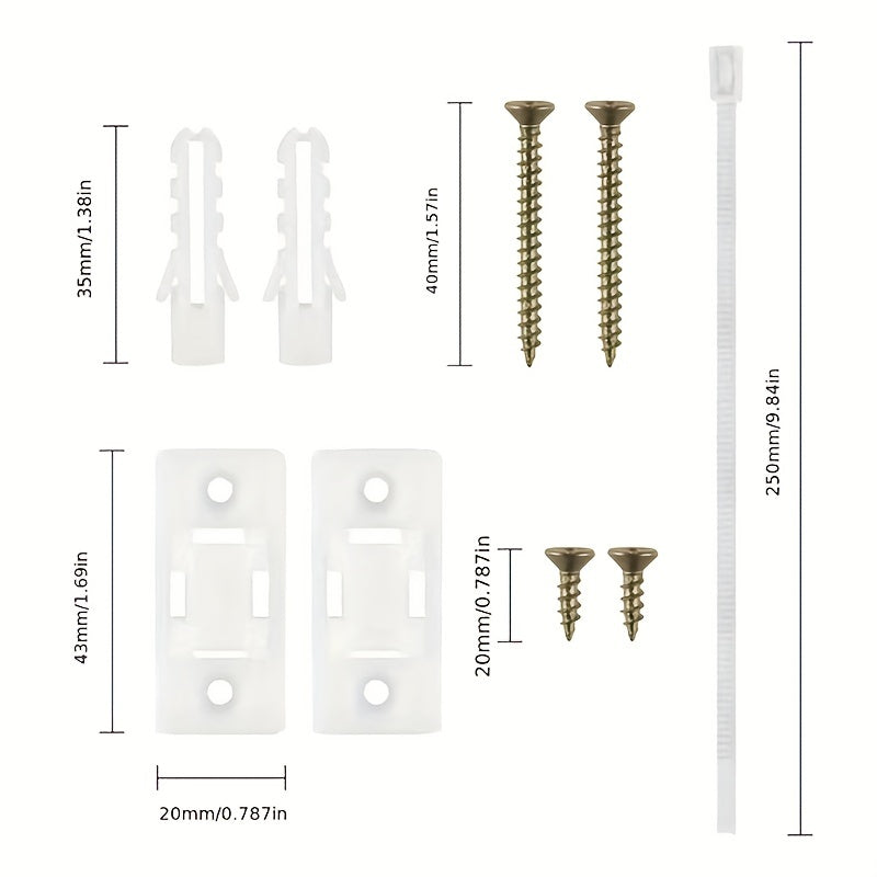 Furniture Strap Baby Anti-fall Anchor Set