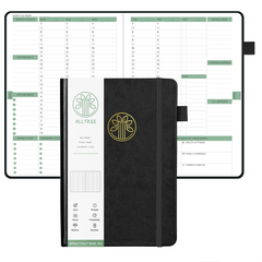 Planner PRO Hourly Schedule Undated 1 Year