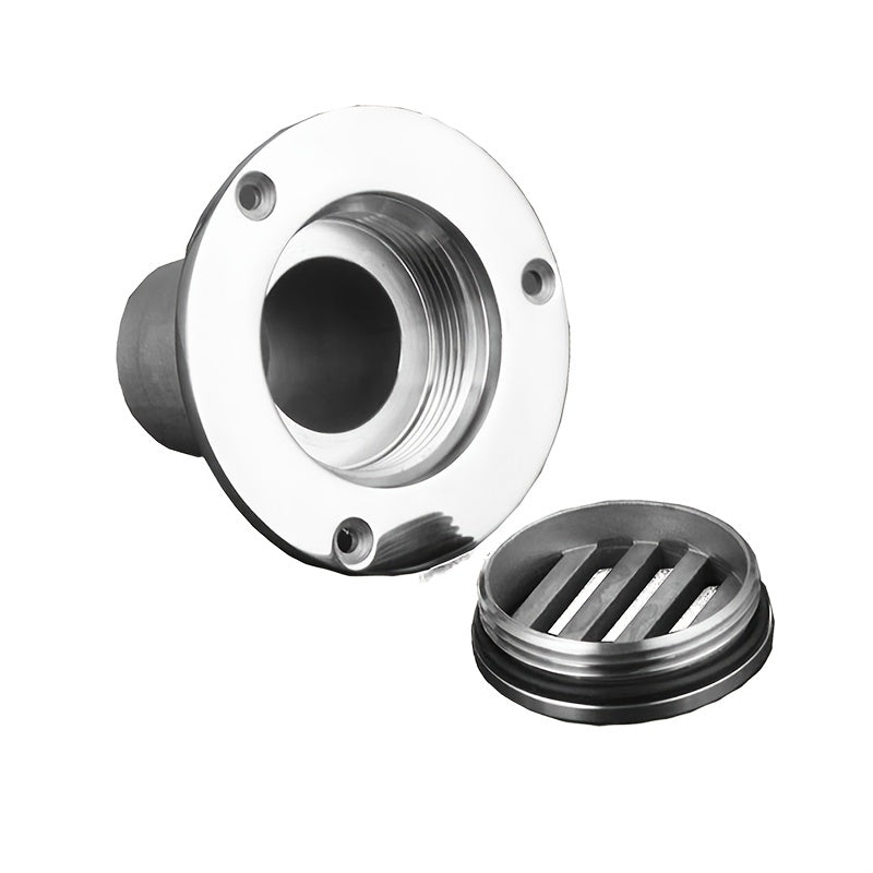 Marine Floor Deck Drain Scupper Stainless Steel for Boat Yacht