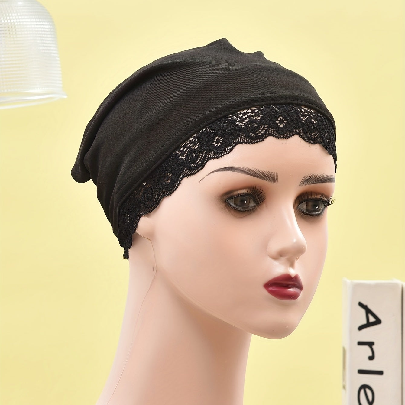 Lace Bandana Hat Thin Breathable Skullies Beanies Cap Women Chemo Cap