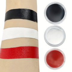 Red Green Purple Monochrome Body Paint Face Paint Paste