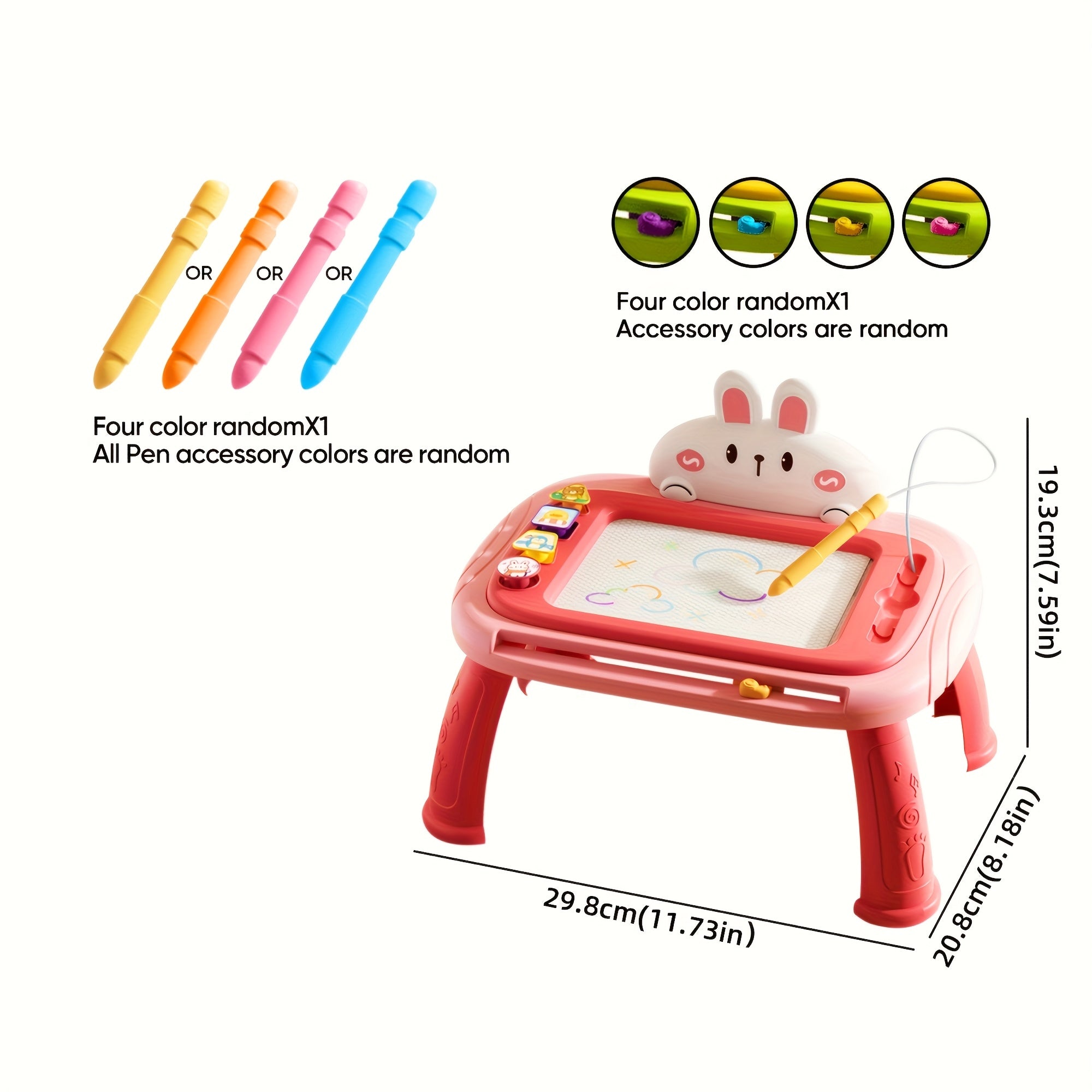 Magnetic Drawing Board Toy for Kids Erasable Doodle Writing Tablet