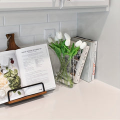 Clear Book Vase For Flowers Acrylic Transparent Book Vase