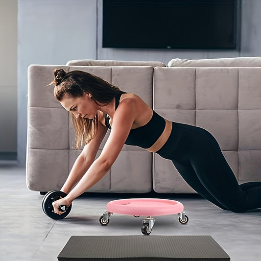 Abdominal Training Plate Home Exercise Wheel Yoga Pilates Equipment