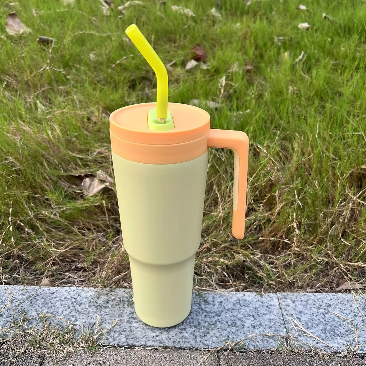 1200ml Stainless Steel Water Bottle with Handle - Leakproof