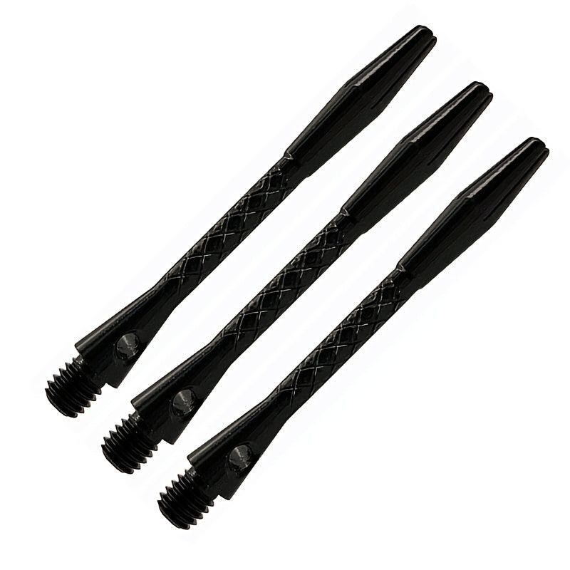 12-Pack Aluminum Dart Shaft w/ Mesh Stripe Lightweight & Durable
