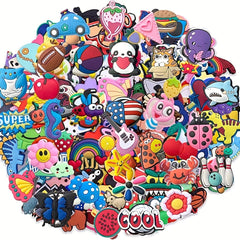 50pcs Cartoon Shoe Charms Decorations Shoe Accessories Party Favors Holiday