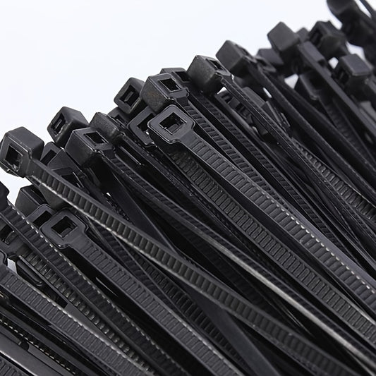 100pcs Self Locking Cable Ties for Organising Wires 0.9-14.99-19