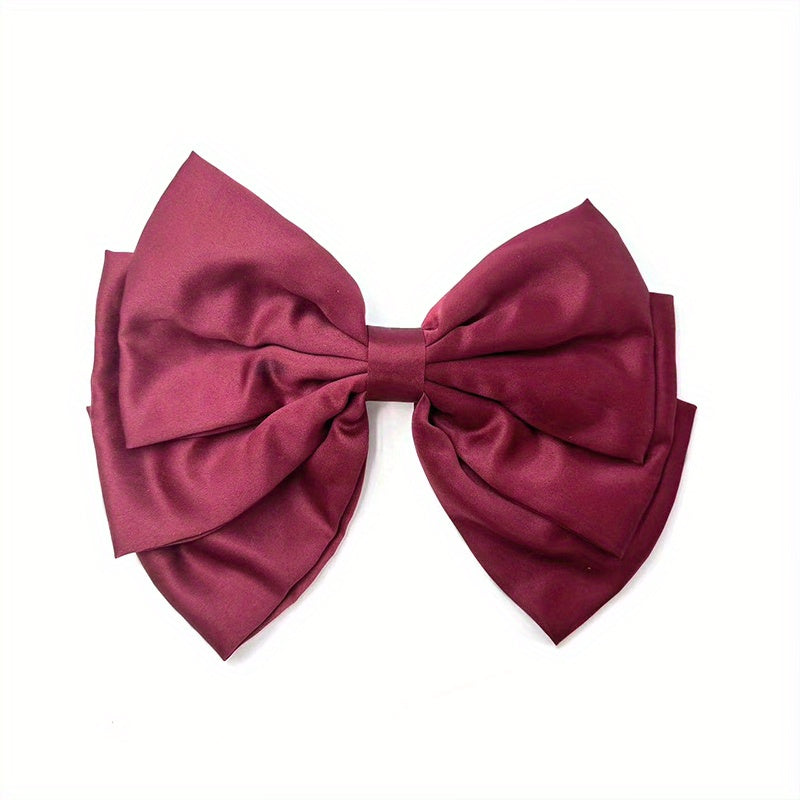 Large Bowknot Hair Clip Fabric Hair Clip For Women Girls Hair Accessories