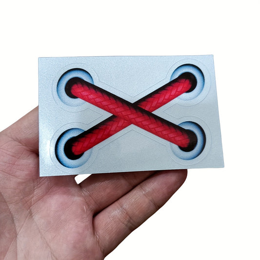 Creative 3D Patch Binding Strap Car Sticker