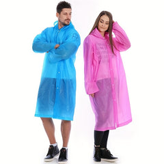 1pc Reusable Raincoat for Outdoor Activities