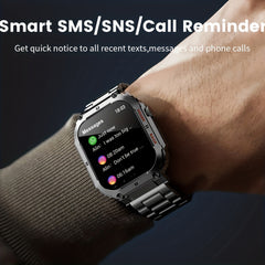 Unisex Sports Smart Watch Waterproof Dial Watch For Activities Tracker
