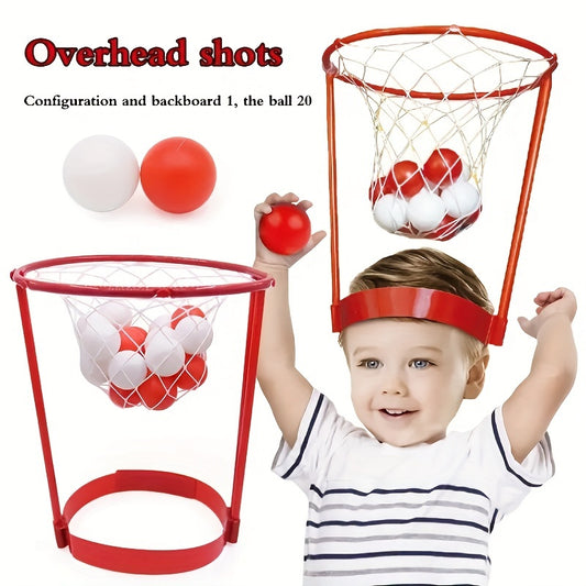 Kids Basketball Set with 20 Balls and Frame