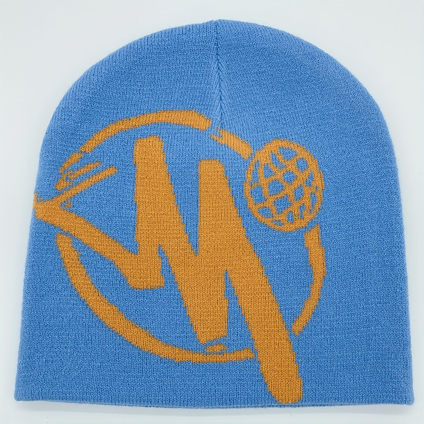 Hip hop Knit Beanie Hat Hat With Printing For Men And Women