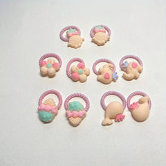 10pcs Baby Girls Hair Tie Ponytail Holders Hair Accessories