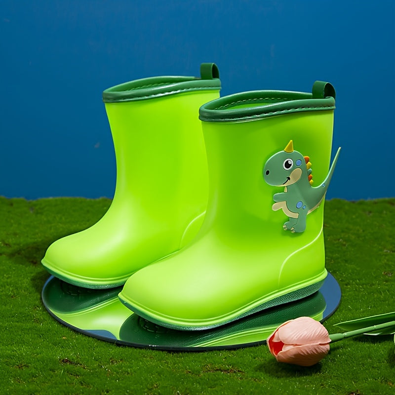 Unisex Dinosaur Pattern Rain Boots for Kids