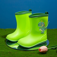 Unisex Dinosaur Pattern Rain Boots for Kids
